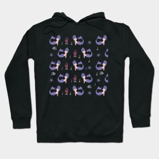 Cute Mermaid Design Hoodie